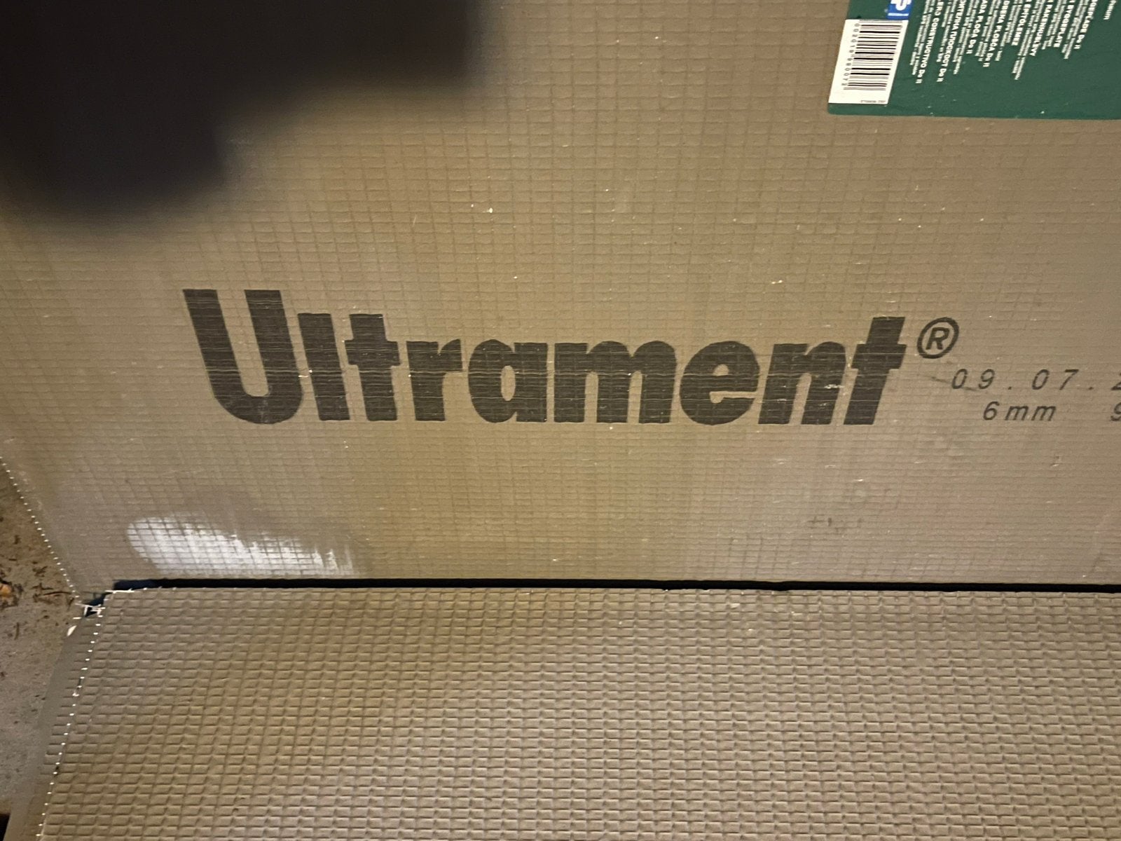 Ultrament Bouwplaat Do It 6mm XPS-schuim, Doe-het-zelf en Verbouw, Ophalen, Nieuw, Overige materialen, Minder dan 20 mm