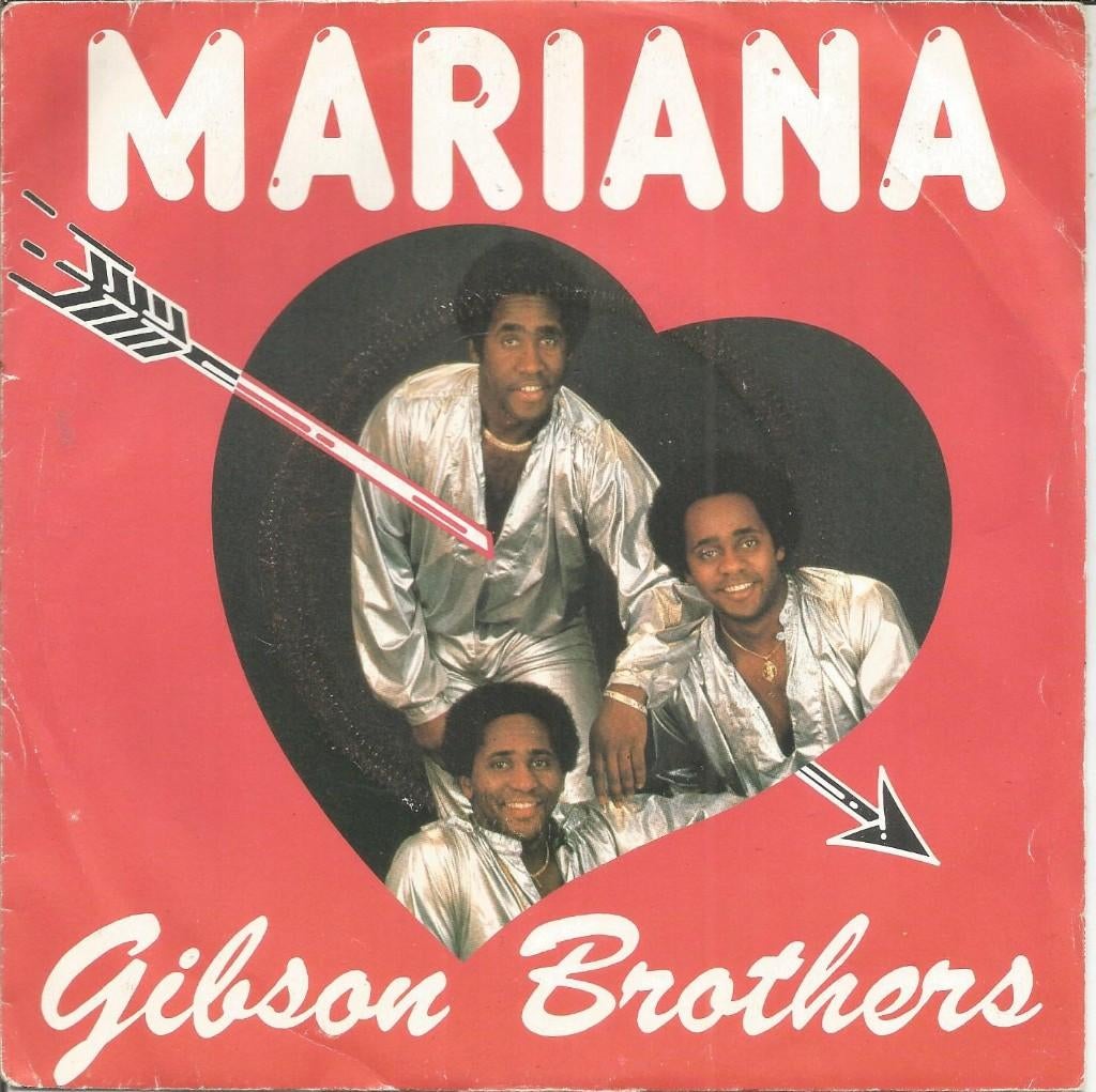 Gibson Brothers ‎– Mariana (France 1980), Cd's en Dvd's, Vinyl Singles, Fotohoes, Ophalen of Verzenden, Zo goed als nieuw, Pop