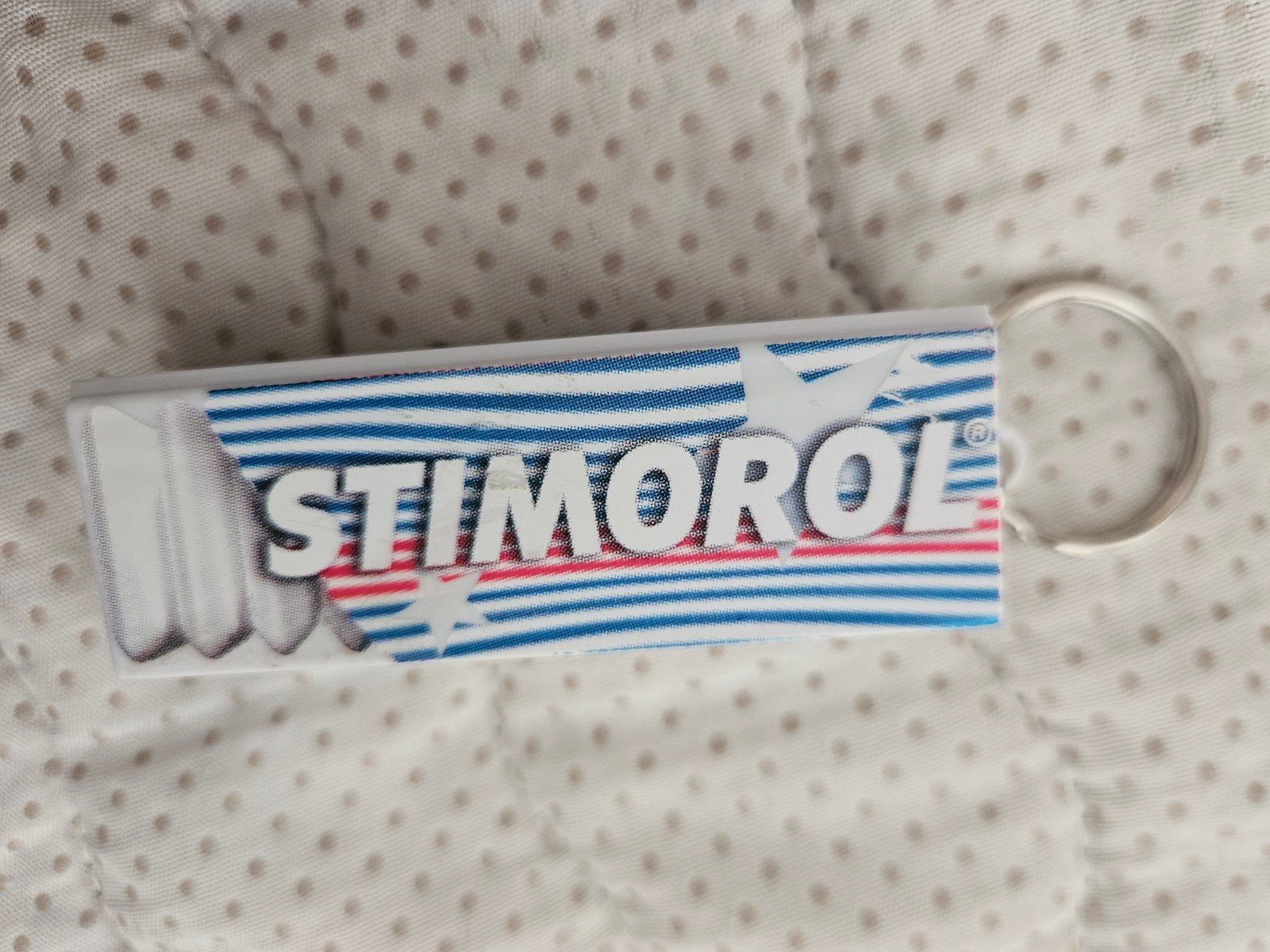 Stimorol sleutelhanger met opbergvakje, Ophalen of Verzenden, Gebruikt, Merk