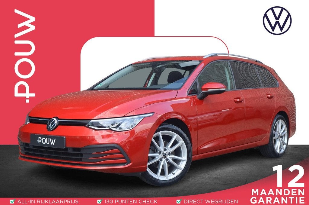 Volkswagen Golf Variant 1.0 eTSI 110pk DSG Life | Navigatie, 12 maanden, Gebruikt, Origineel Nederlands, 19 km/l