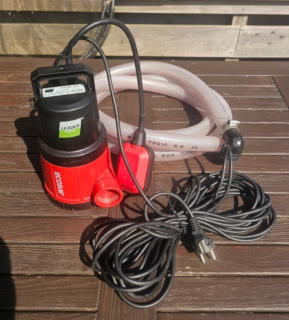 Ecosub 410 dompelpomp z.g.a.n, Ophalen of Verzenden, Zo goed als nieuw, Elektrisch, Dompelpomp