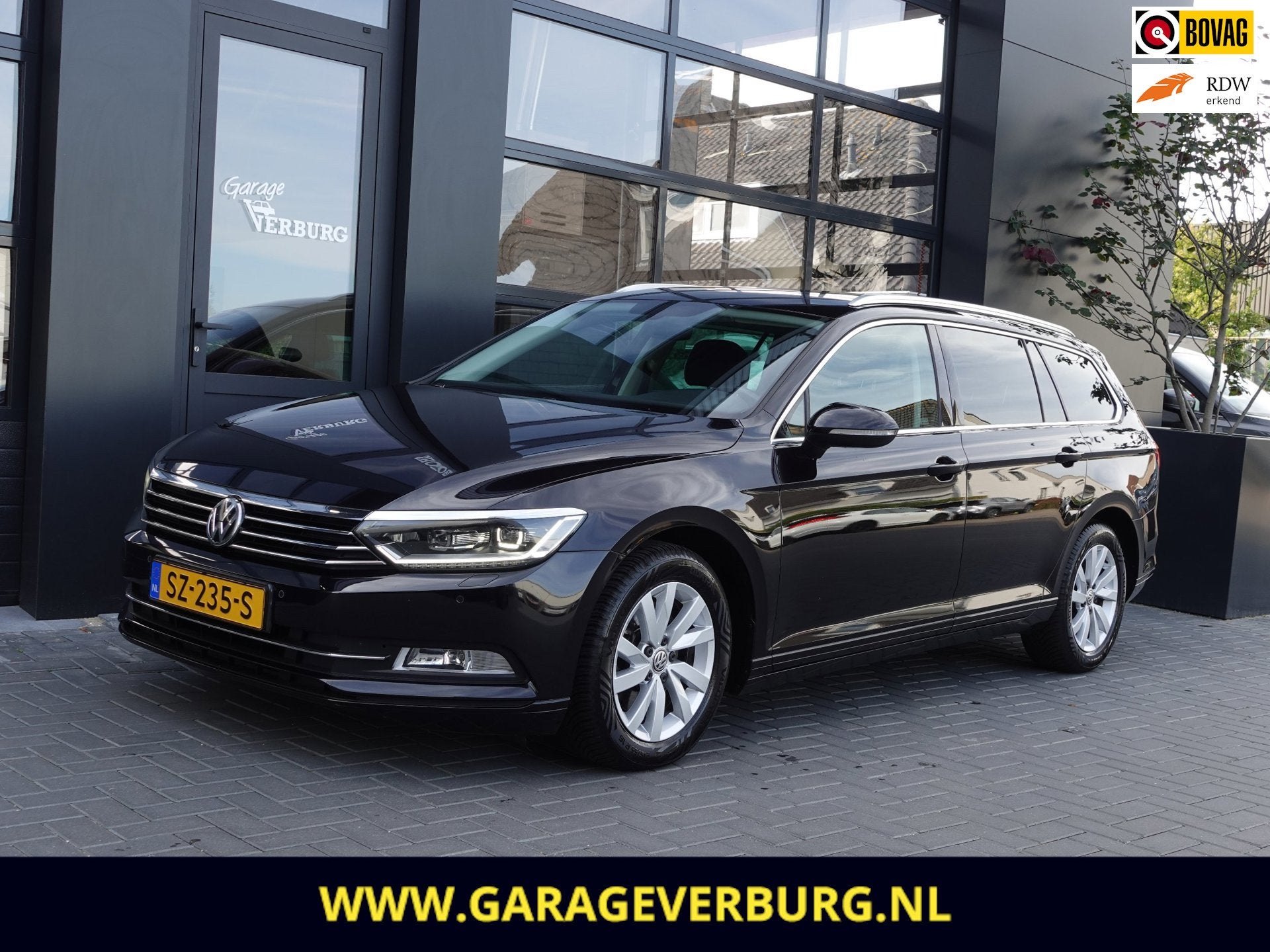 Volkswagen Passat Variant 1.4 TSI Automaat / Comfortline Bus, Auto's, Gebruikt, 4 cilinders, Zwart, Origineel Nederlands