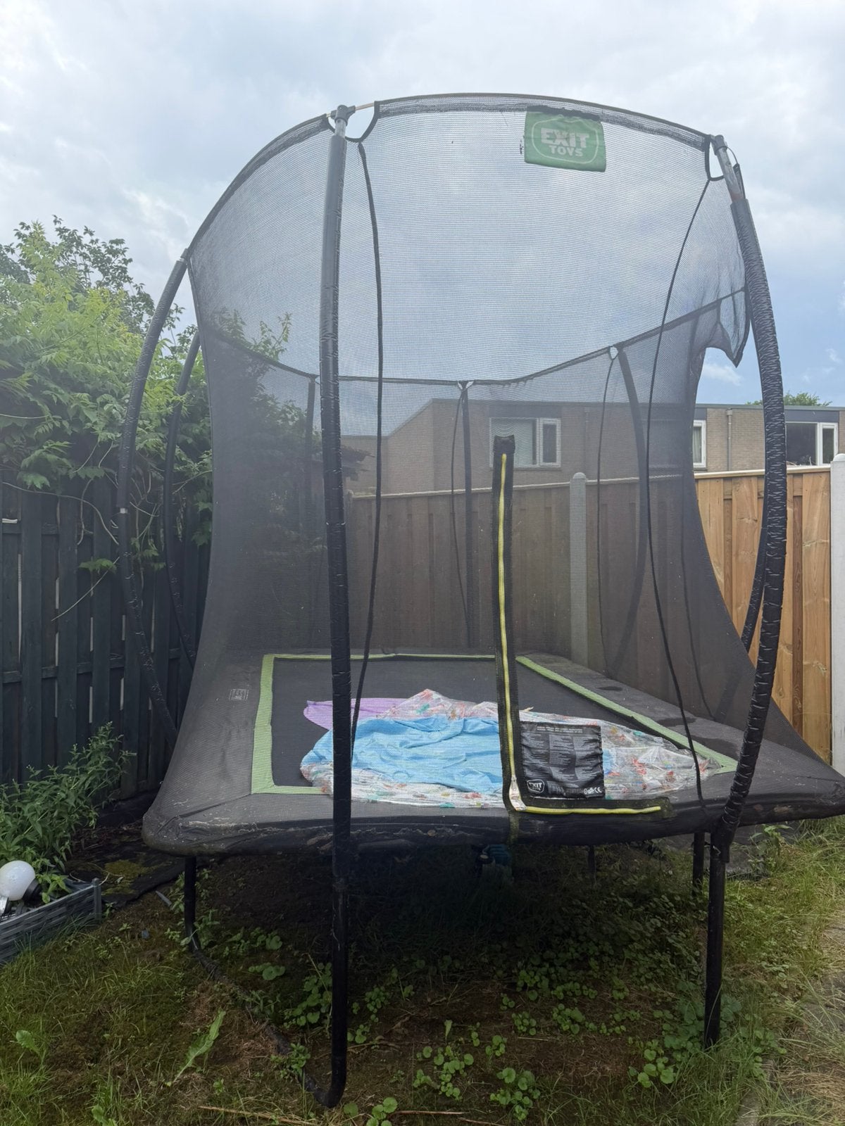 Trampoline van exit toys, Ophalen, Zo goed als nieuw