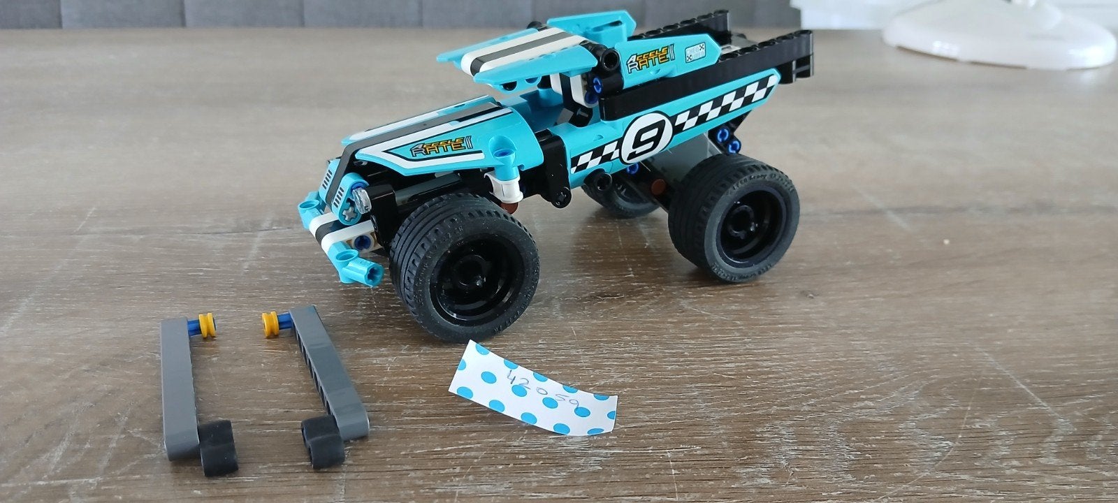 42050 lego technic pull back auto, Kinderen en Baby's, Speelgoed | Duplo en Lego, Zo goed als nieuw, Lego, Complete set, Technic