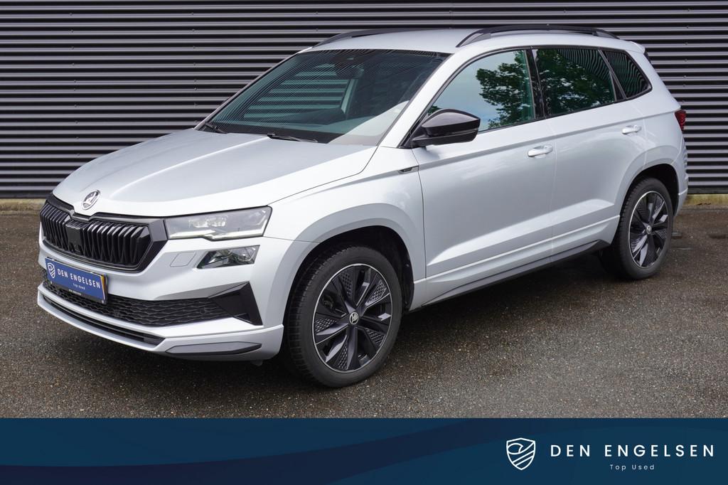 Skoda Karoq 1.5 TSI ACT Sportline Apple Carplay Navigatie Ca, Auto's, Skoda, 4 cilinders, 150 pk, Karoq, SUV of Terreinwagen