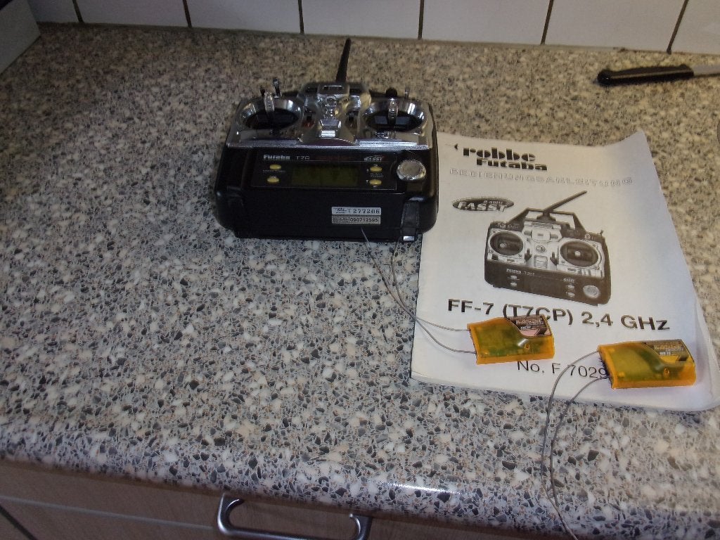 Te koop zender 2,4 Robbe Futaba, Ophalen of Verzenden, Zo goed als nieuw, Overige typen