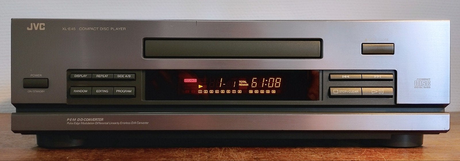 JVC XL-E45 TN Cd-speler., Audio, Tv en Foto, Cd-spelers, Ophalen, Zo goed als nieuw, JVC