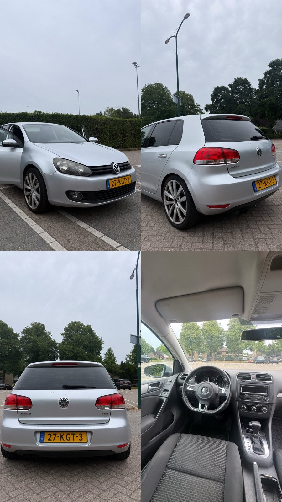 Volkswagen Golf 1.4 TSI 90KW DSG 2009 Grijs || KM 302.567, Auto's, 4 cilinders, 122 pk, Origineel Nederlands, 650 kg