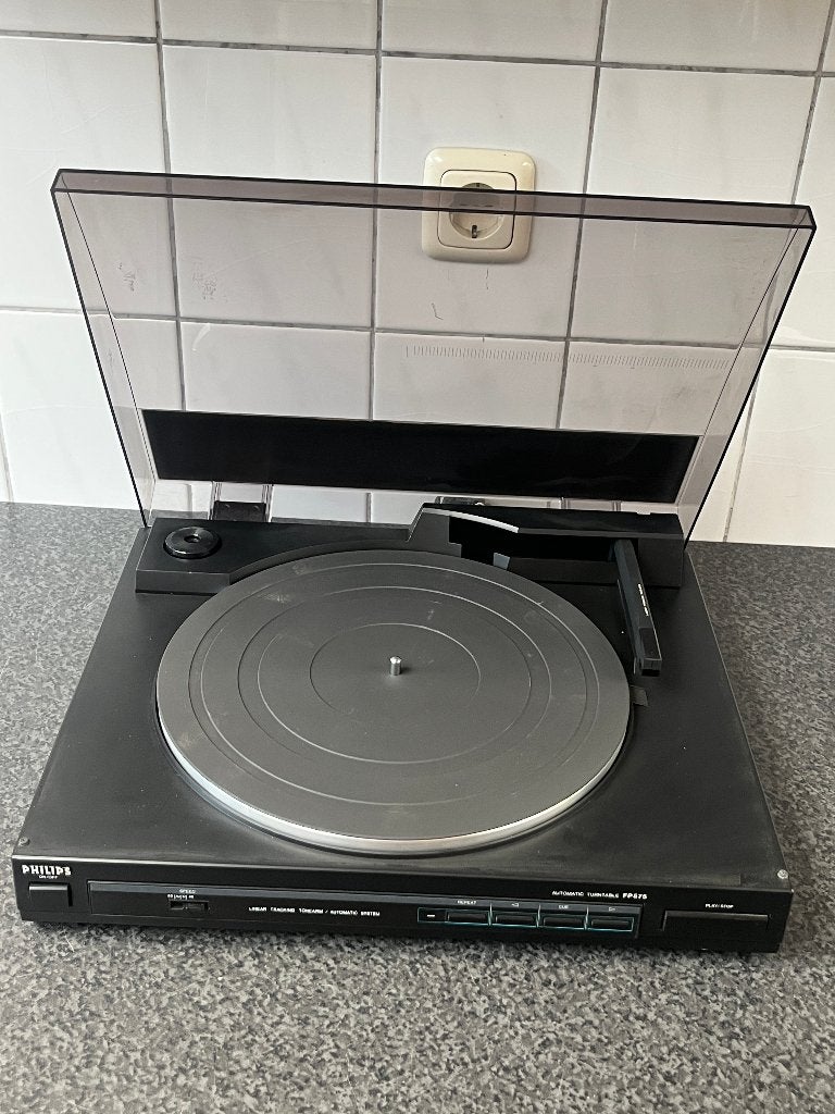 Philips FP575 automatische  platenspeler met lineare tonearm, Ophalen, Philips, Gebruikt, Automatisch