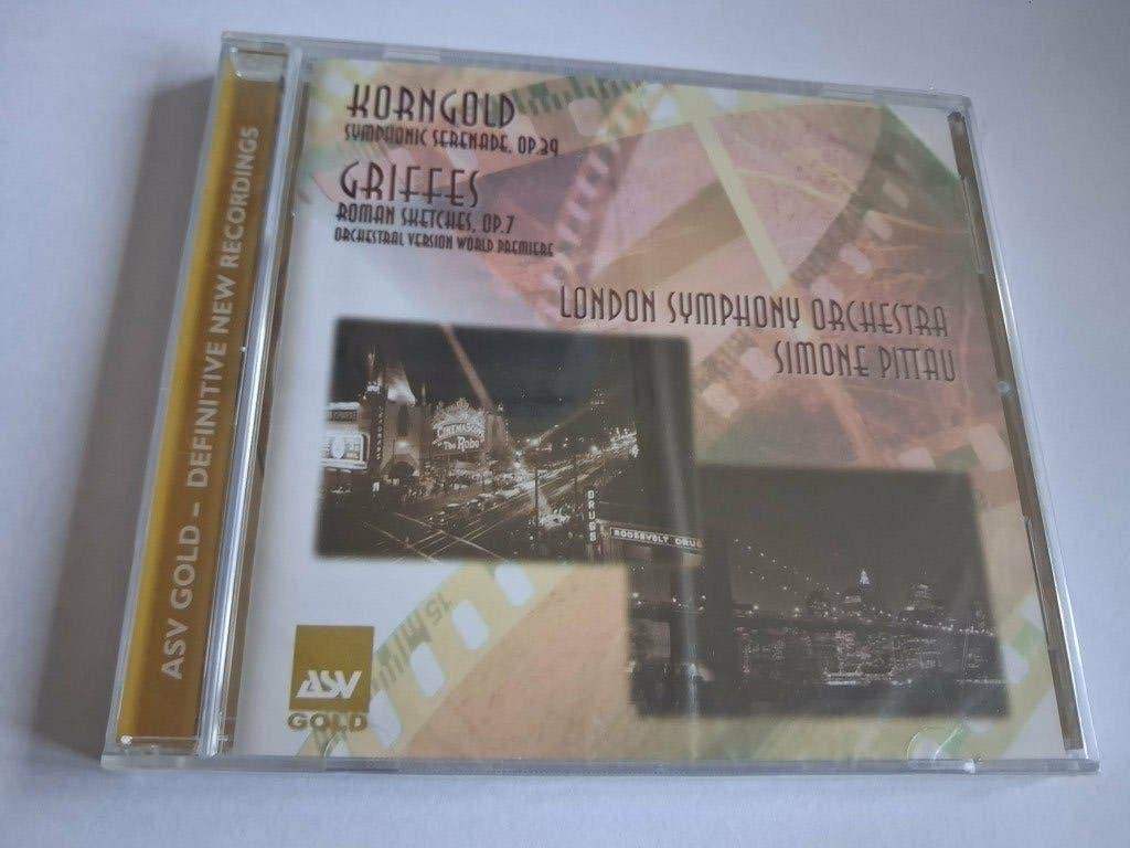 Korngold, Griffes - Korngold: Symphonic Serenade, Op. 29, Overige componisten, Ophalen of Verzenden, Classicisme, Nieuw in verpakking