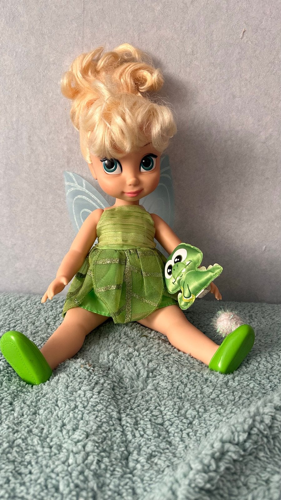Disney Tinkerbell pop met vleugels, Ophalen of Verzenden, Gebruikt, Overige typen