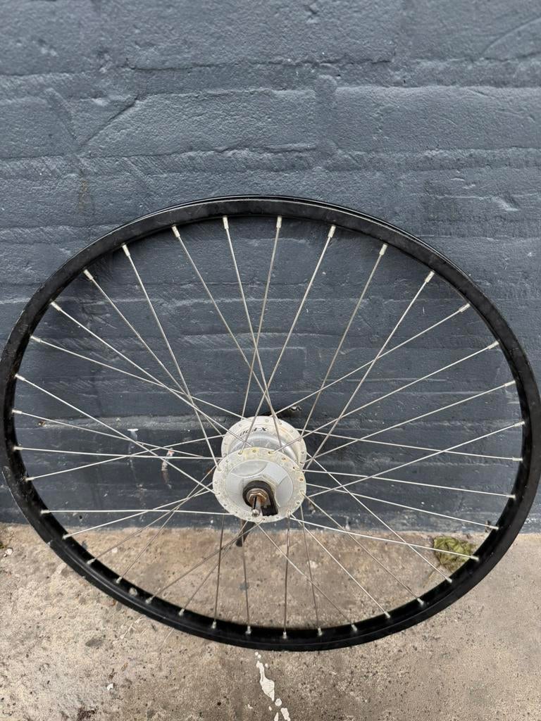 Voorwiel 26inch naafdynamo, Ophalen, Kinderfiets, Wiel, Aluminium