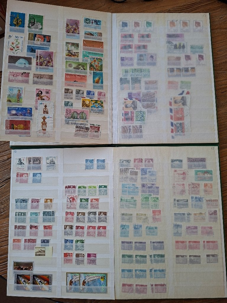 postzegels albums, Ophalen of Verzenden, Buitenland
