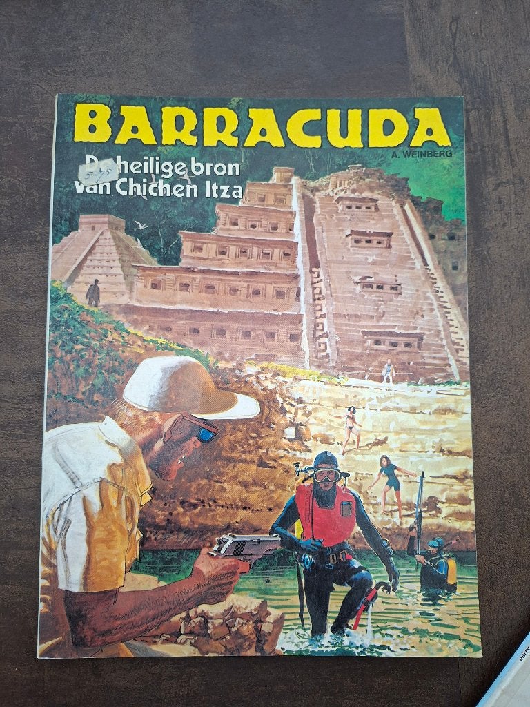 Barracuda 2 – De heilige bron van Chichen Itza, Boeken, Eén stripboek, Ophalen of Verzenden, Zo goed als nieuw