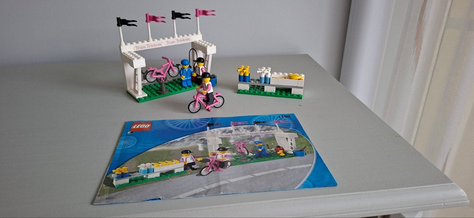Lego Team Telekom set 1198, Compleet, Gebruikt, Overige thema's, Lego