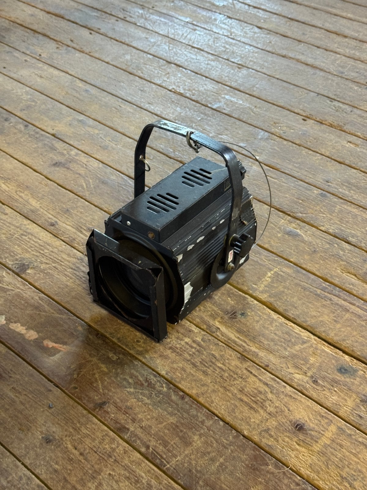 Oude Theaterlamp, Ophalen, Gebruikt