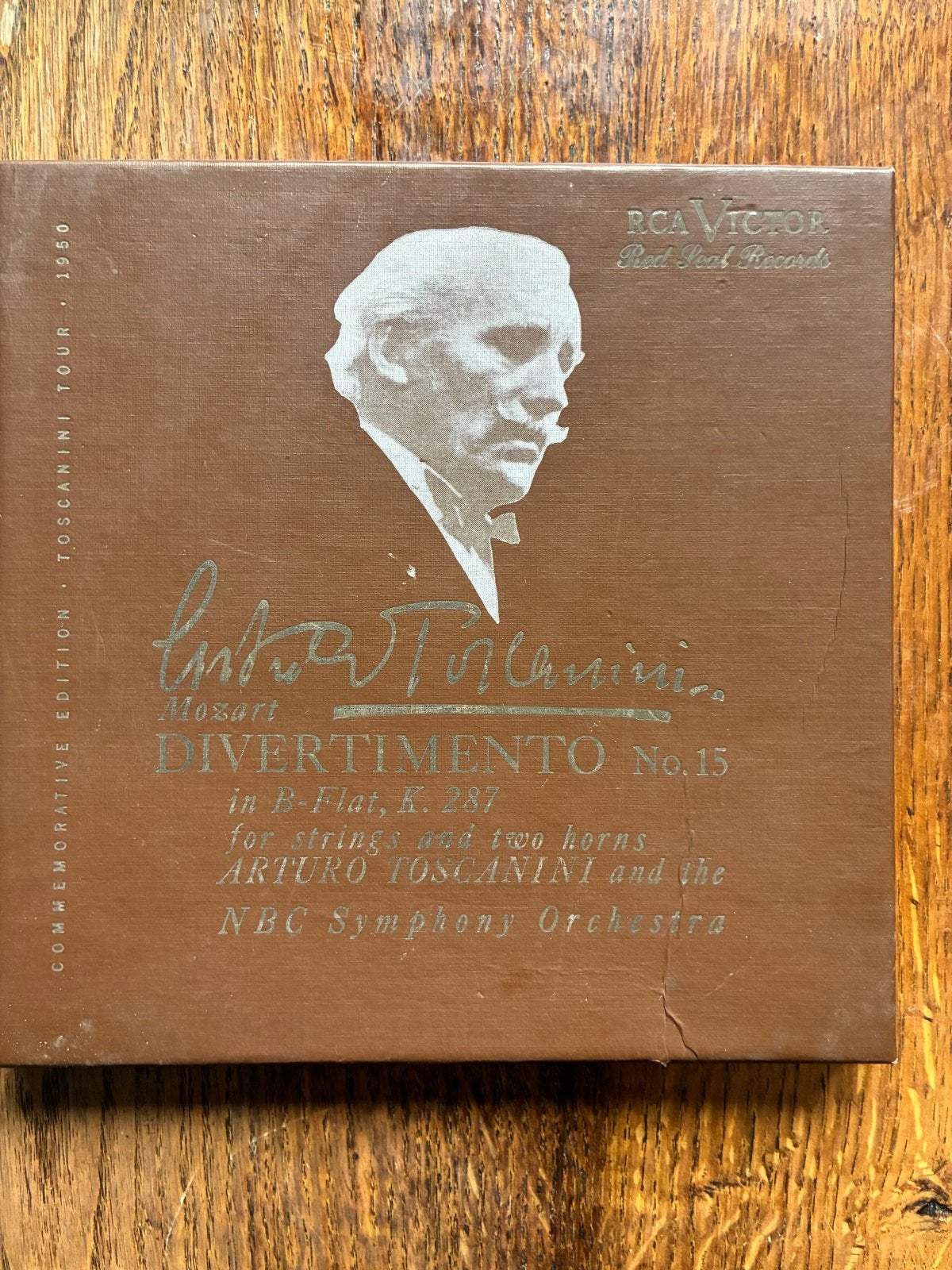 Mozart Divertimento No. 15 - Arturo Toscanini RCA Victor, Gebruikt, Boxset, Mozart, Ophalen of Verzenden