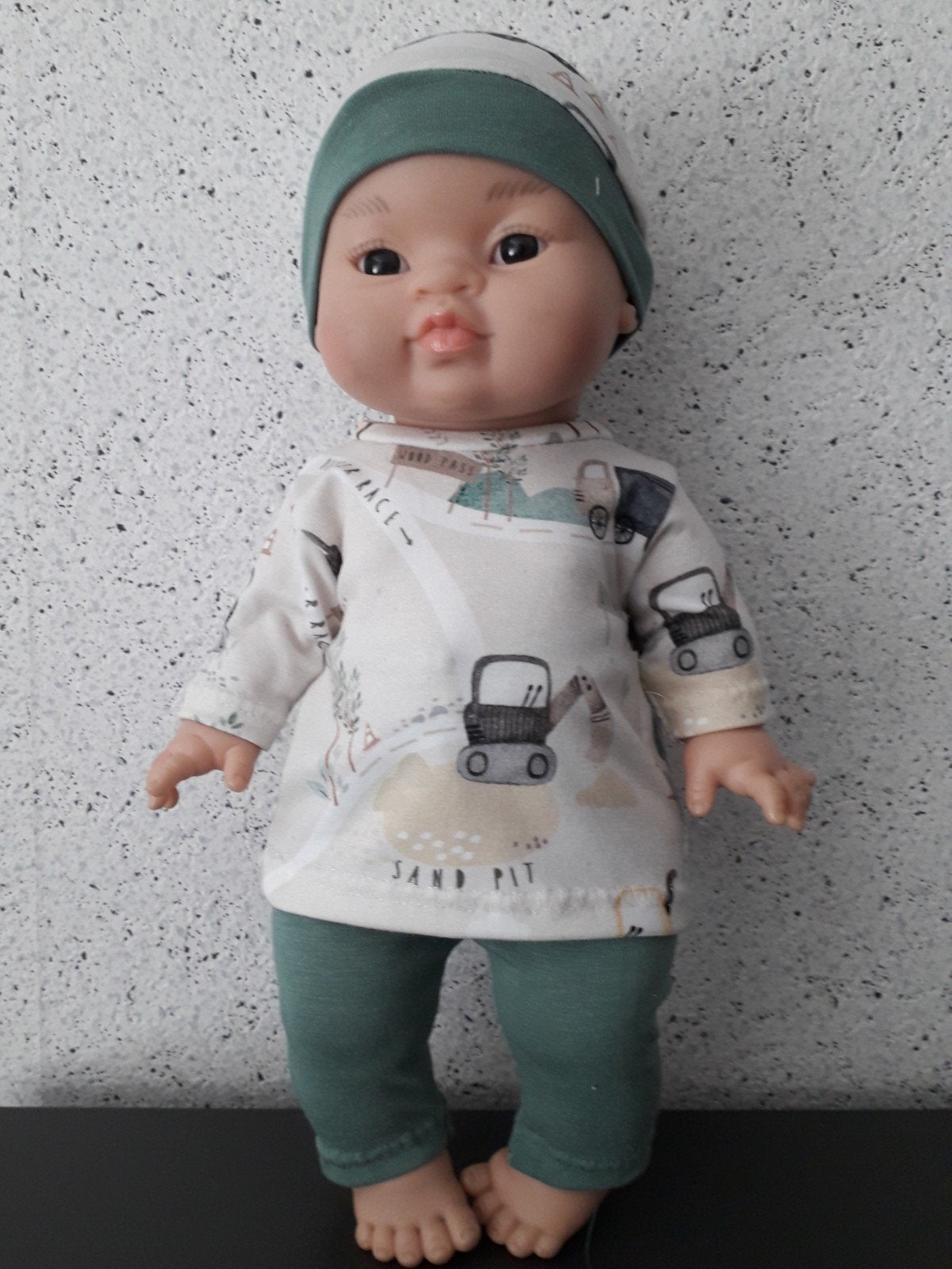 Poppenkleertjes babypop 34 cm, Verzenden, Nieuw, Babypop