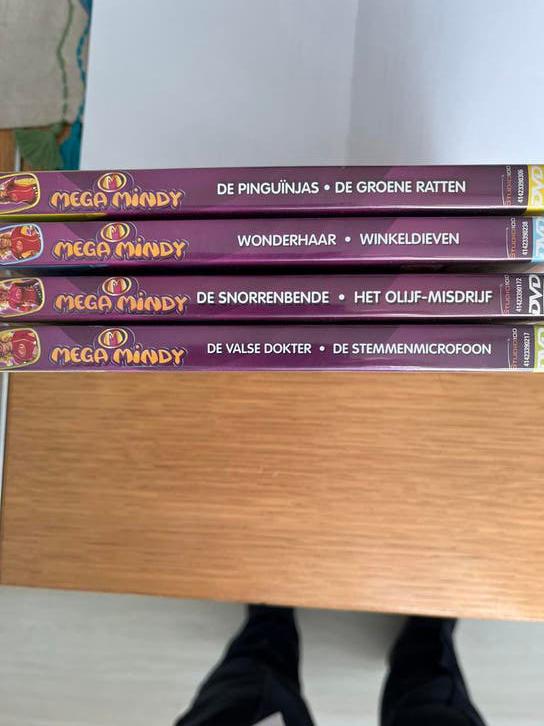 Mega Mindy DVD Boxset - 4 DVD's, Cd's en Dvd's, Dvd's | Kinderen en Jeugd, Gebruikt, Tv fictie, Avontuur, Boxset, Alle leeftijden