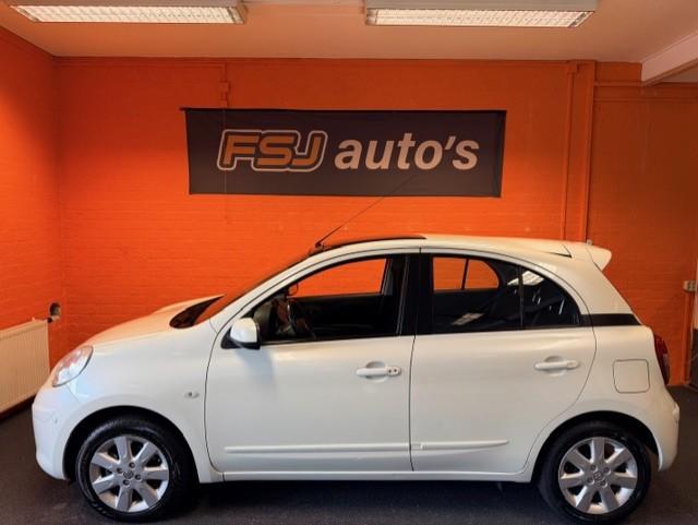 Nissan Micra 1.2 DIG-S / 5 DEURS / PANODAK / VOL OPTIES!, Auto's, Voorwielaandrijving, Euro 5, Stof, 1198 cc