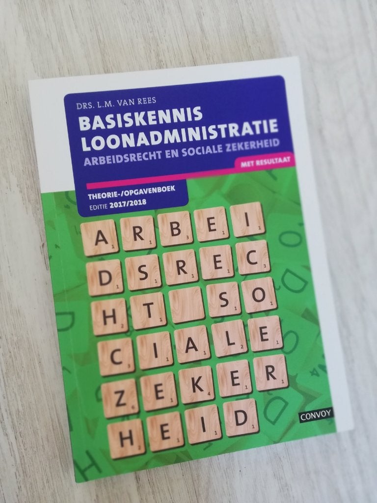 Basiskennis loonadministratie, Boeken, Studieboeken en Cursussen, Zo goed als nieuw, MBO, Beta, Ophalen of Verzenden
