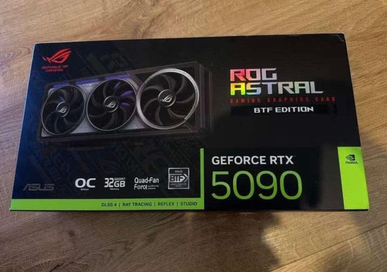 ASUS ROG Astral GeForce RTX 5090 OC 32GB Grafische Kaart, HDMI, GDDR, Nieuw, Ophalen of Verzenden