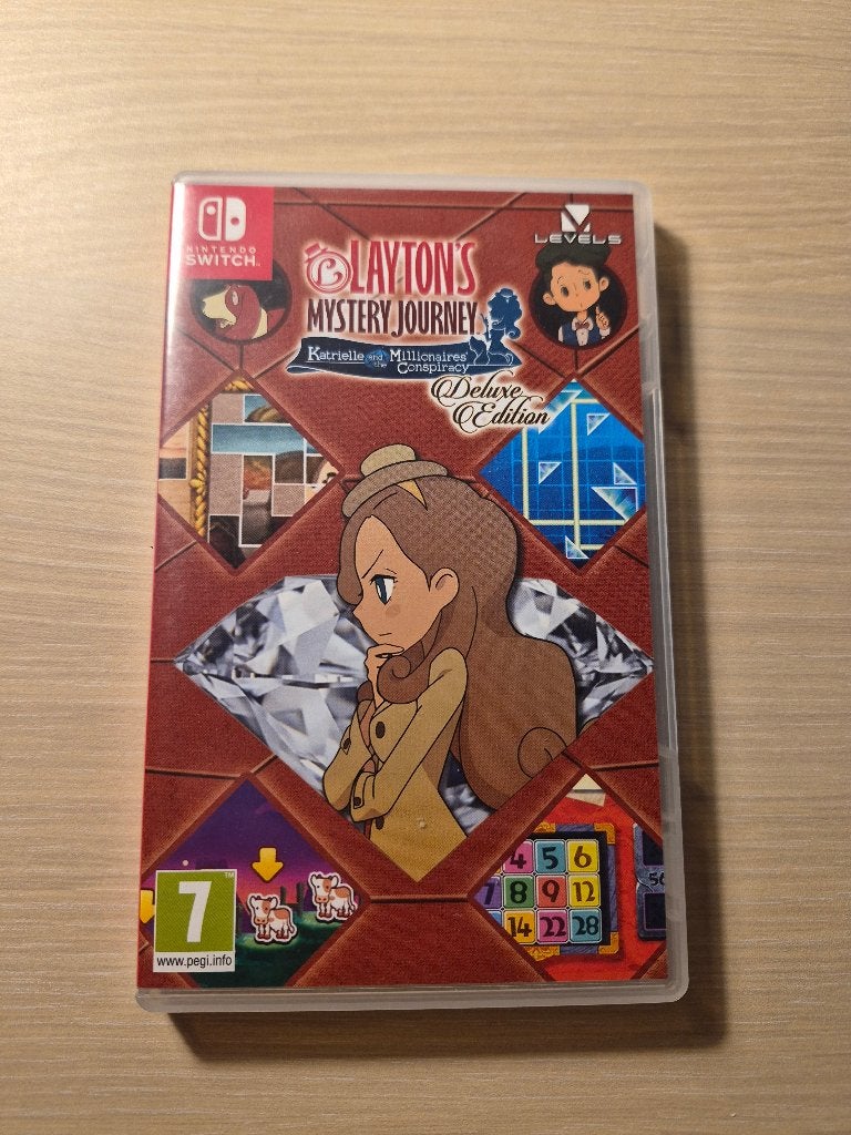 Layton’s Mystery Journey Deluxe Edition - Switch, Puzzel en Educatief, 1 speler, Ophalen of Verzenden, Zo goed als nieuw