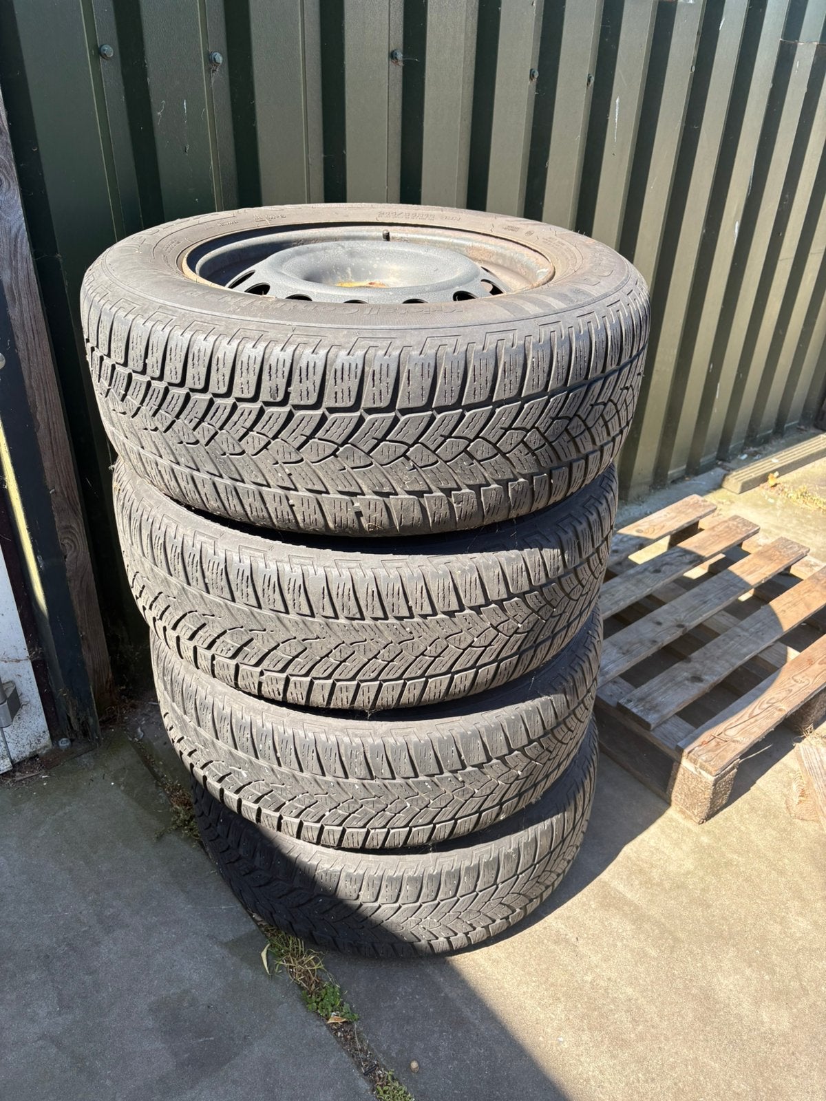 Peugeot Expert Winterset 215/65R16, Auto-onderdelen, Banden en Velgen, Ophalen, 16 inch, Banden en Velgen, Winterbanden
