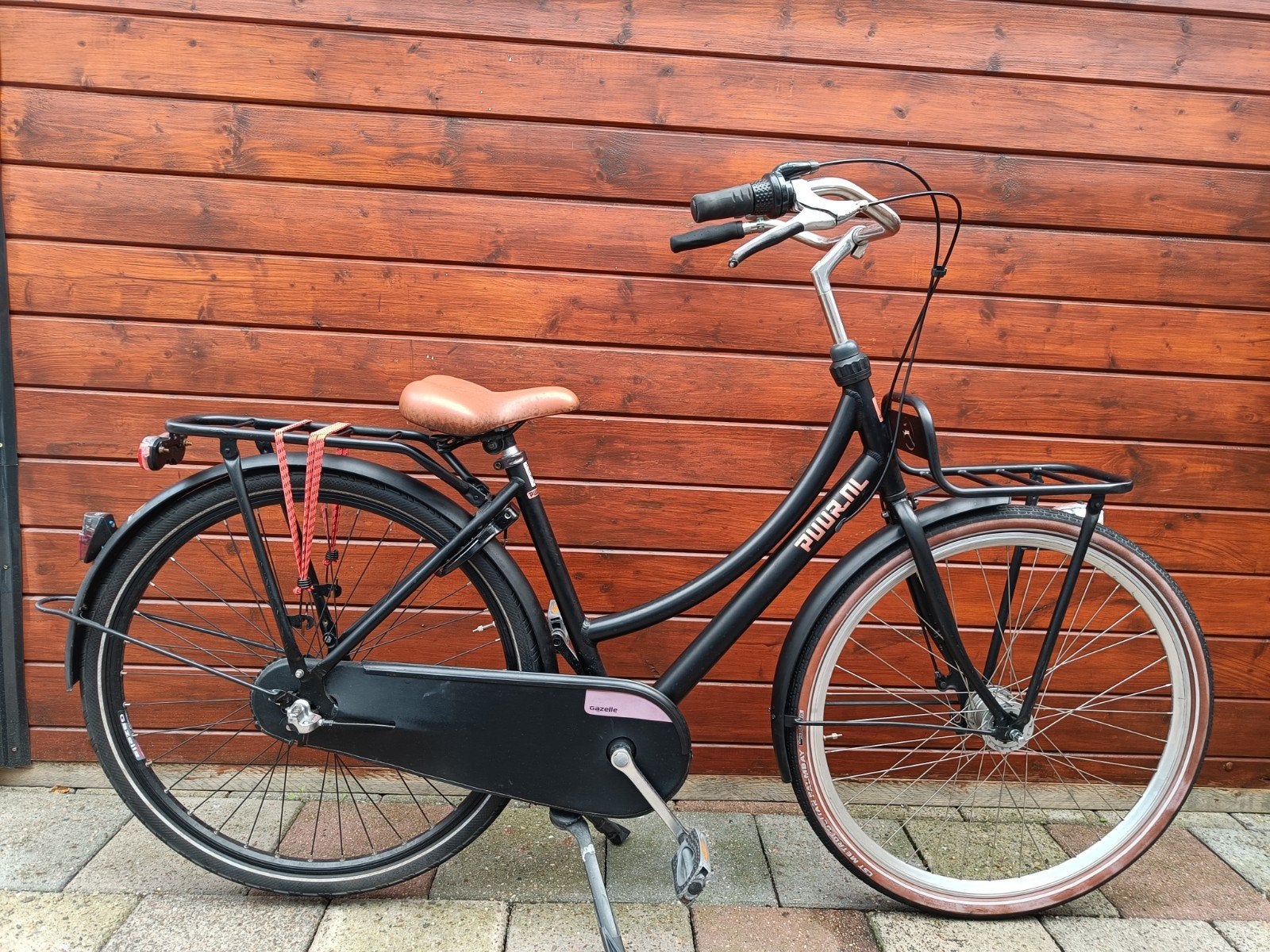 Prachtige Gazelle Puur NL 28 inch meisjesfiets met 3 Nexus V, Ophalen, Terugtraprem, 47 tot 50 cm, Zo goed als nieuw