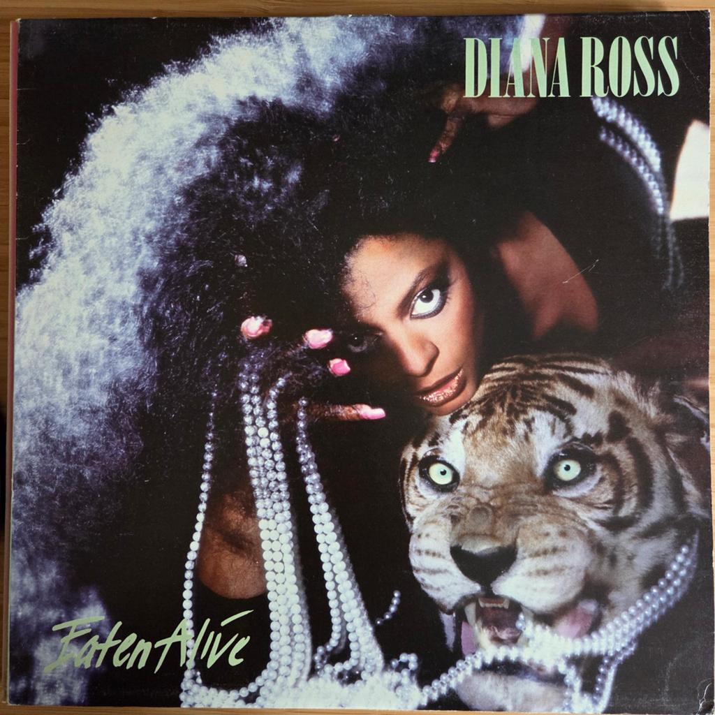 Diana Ross - Eaten Alive LP, Cd's en Dvd's, Vinyl | Pop, Ophalen of Verzenden, Gebruikt, 12 inch
