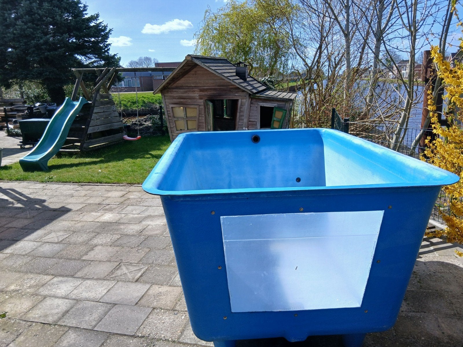 Qarantaine bak kweek bak met glas 2,48m3, Tuin en Terras, Vijvers, Ophalen