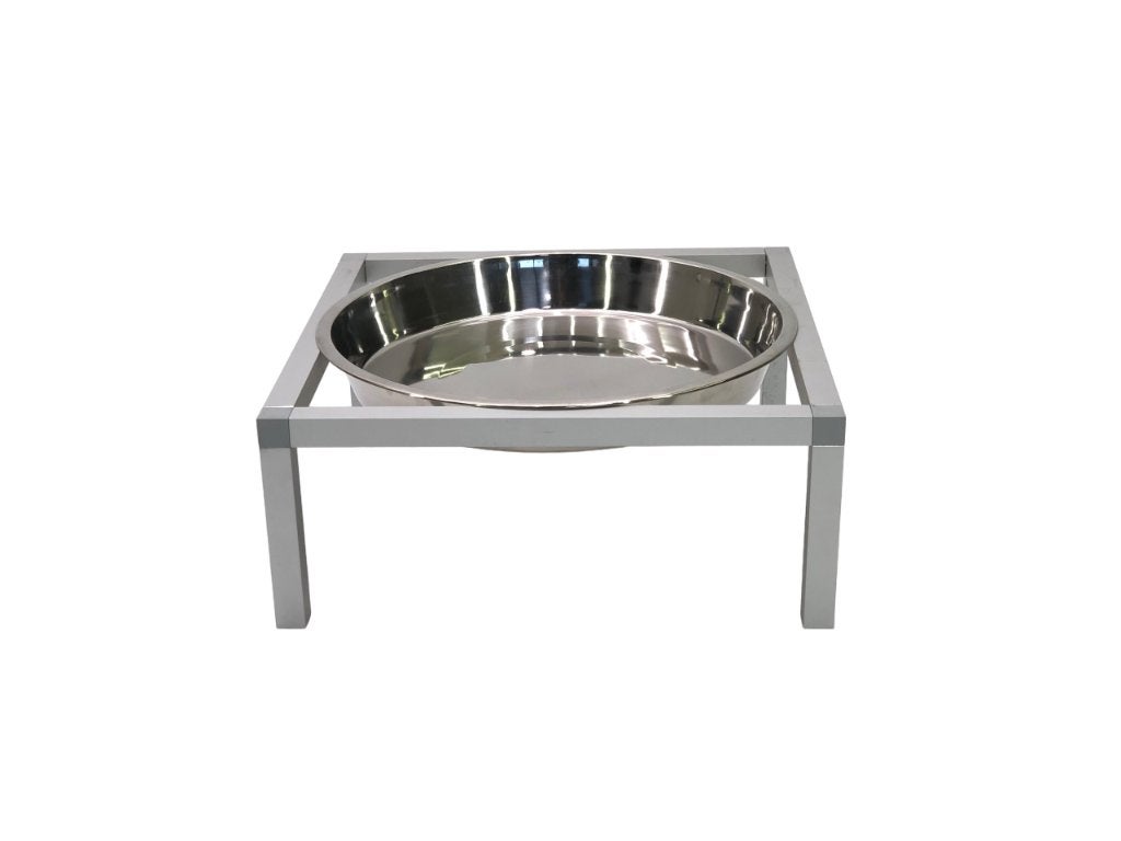 Bad schaal met standaard | aluminium bad schaal houder, Ophalen of Verzenden, Nieuw, Aluminium, Broedkooi of Kweekkooi