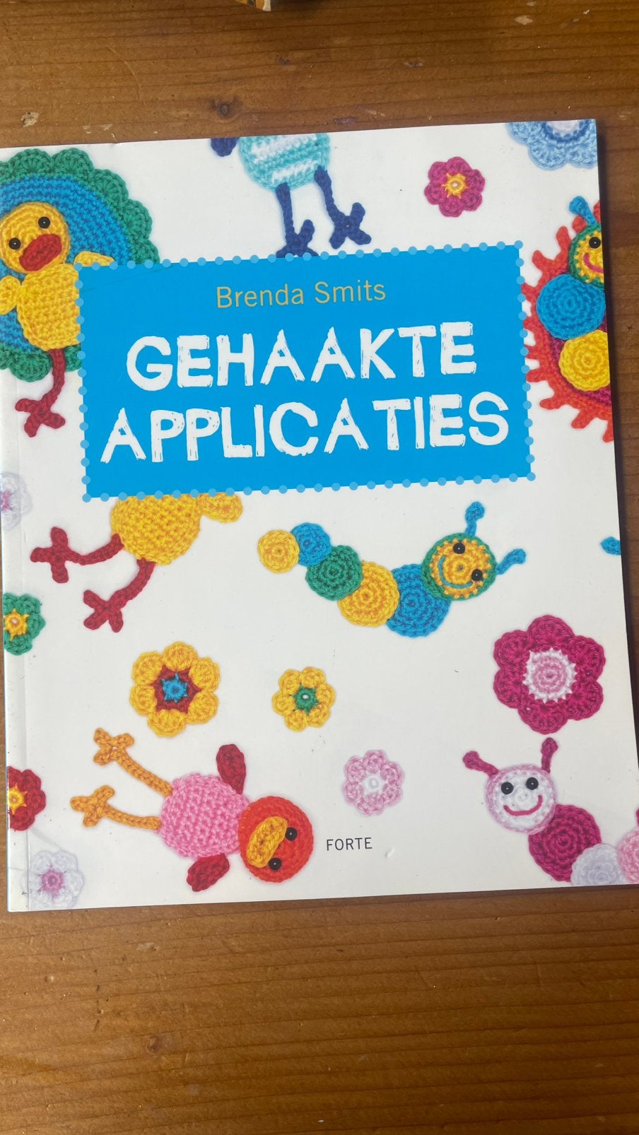 Gehaakte applicaties - Brenda Smits, Breien en Haken, Brenda Smits, Ophalen of Verzenden, Zo goed als nieuw