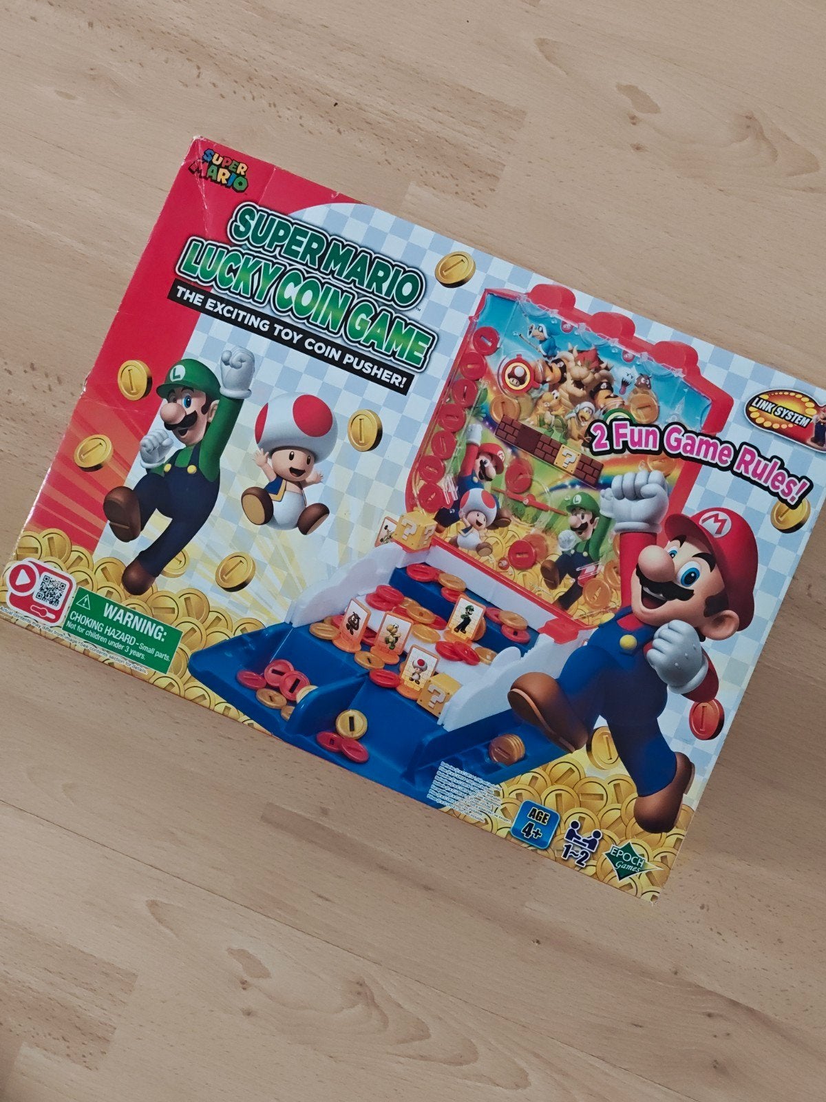 Super Mario Lucky Coin Game - Muntenschuiver, Ophalen, Zo goed als nieuw, Jongen of Meisje