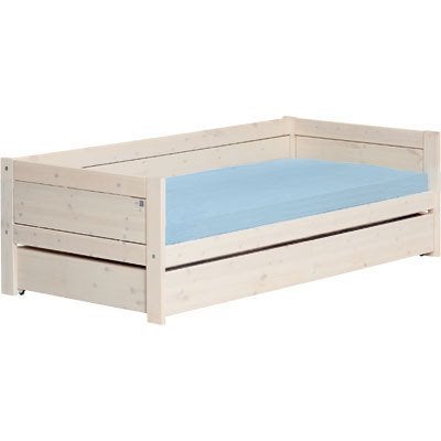 Onderlade voor een Lifetime basisbed whitewash, Ophalen, 85 tot 100 cm, Gebruikt, Matras