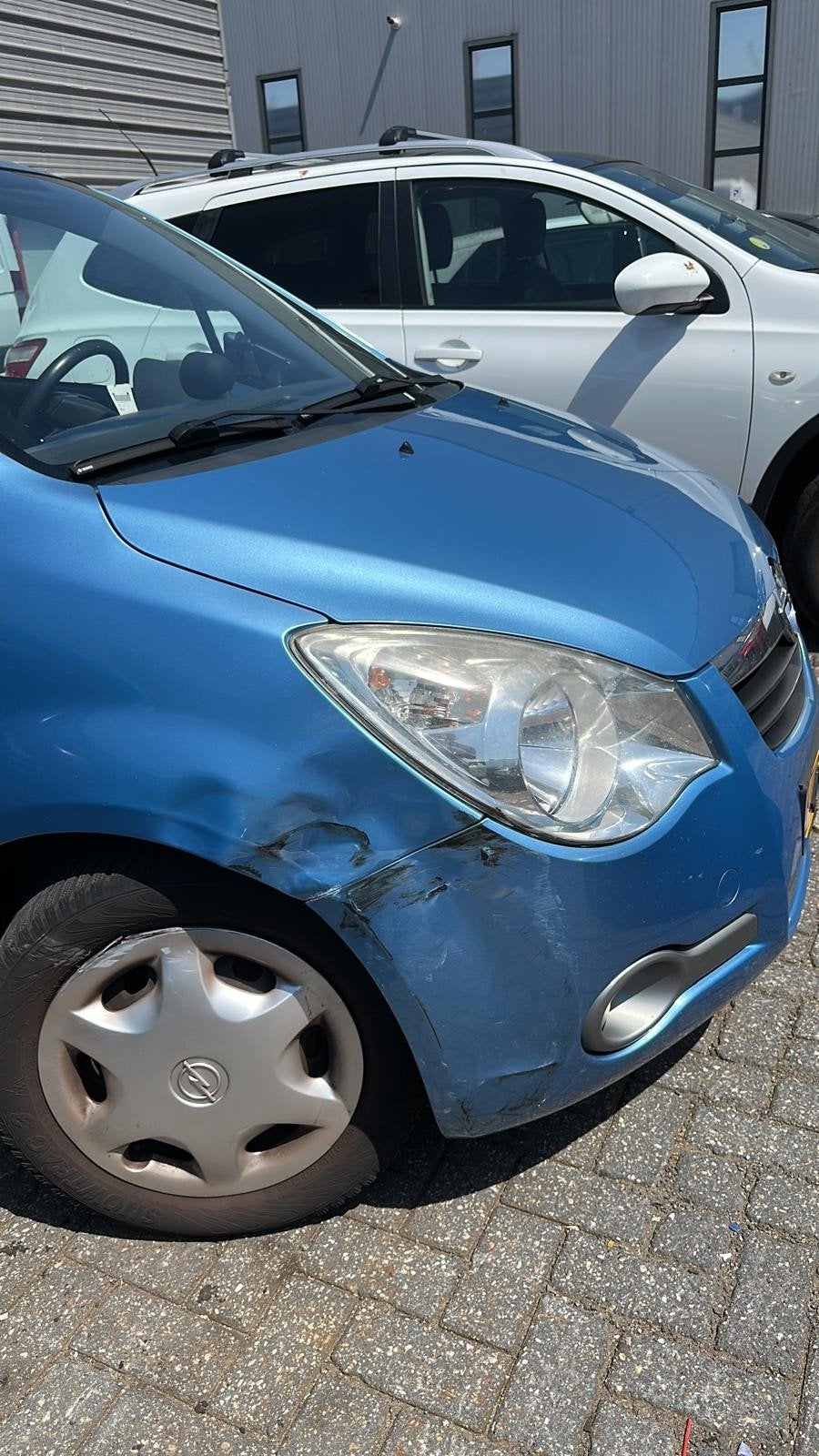 Opel Agila 1.2 16V 2010 Blauw 126742 km NAP, Auto's, Voorwielaandrijving, 40 €/maand, 4 cilinders, 965 kg