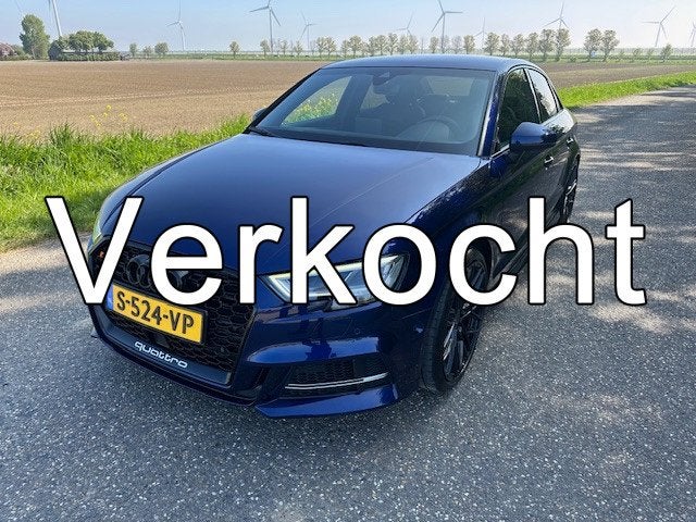 Audi A3 Limousine 2.0 TFSI S3 quattro 383 PK Adaptive CC Cam, Auto's, Automaat, 15 km/l, Gebruikt, Euro 6
