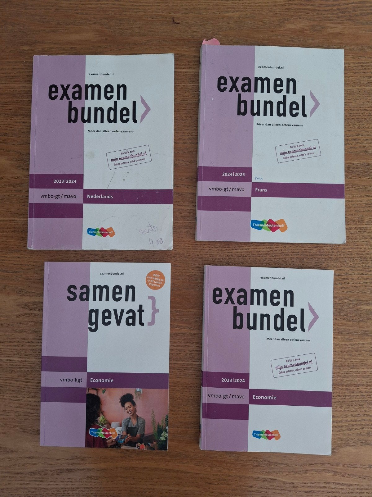 examen bundels Wmbo_t, Ophalen, VMBO
