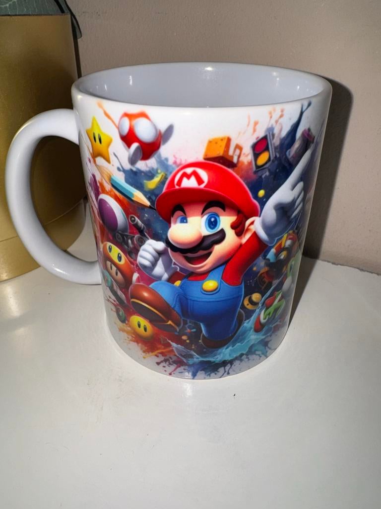 Nieuwe Mario Mok - Super Mario Bros. Design, Ophalen of Verzenden, Nieuw, Meerkleurig, Steen/keramiek