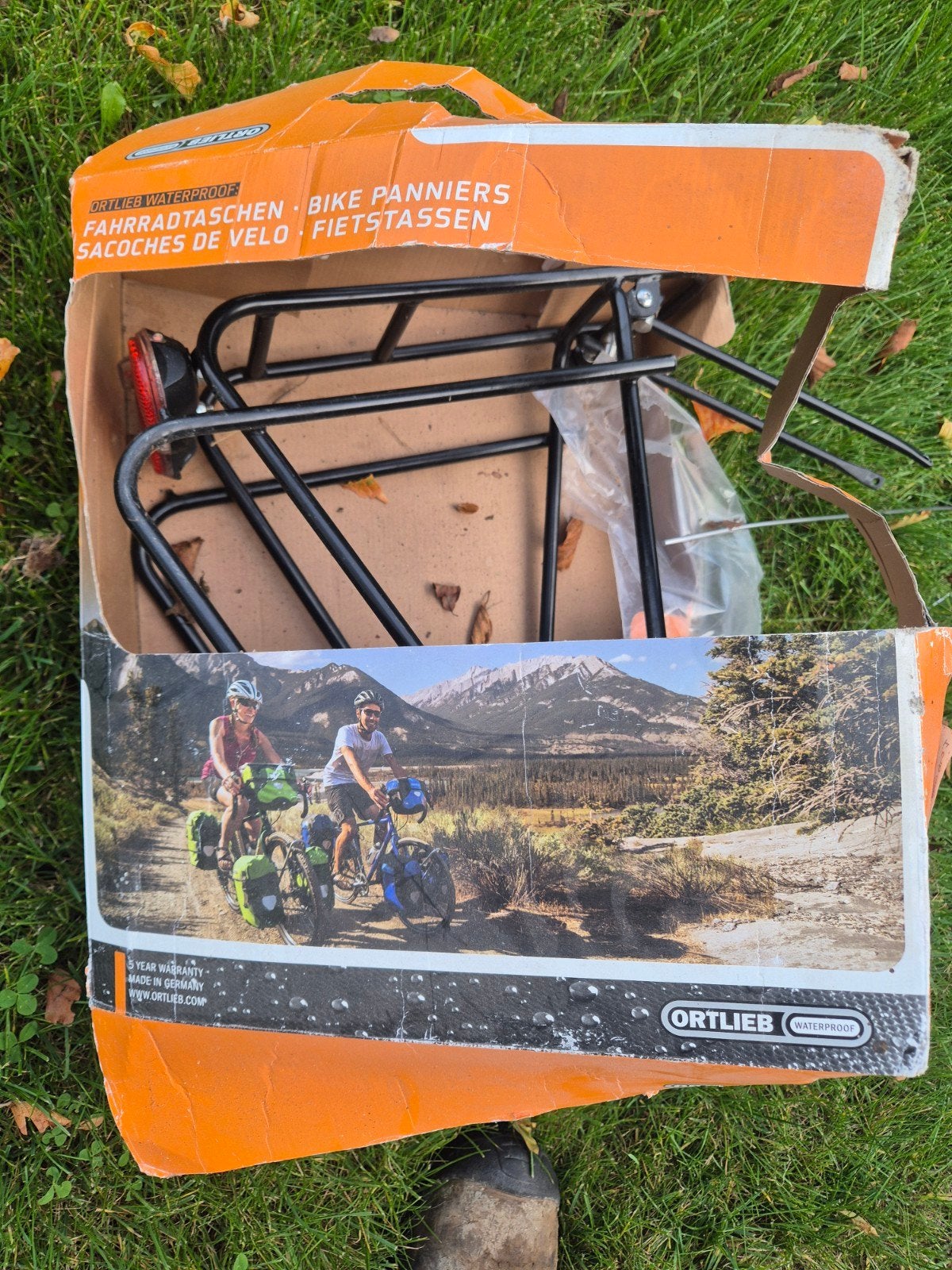 Tubus Fietsdrager met Achterlicht - Max. 40 kg, Fietsen en Brommers, Ophalen, Zo goed als nieuw