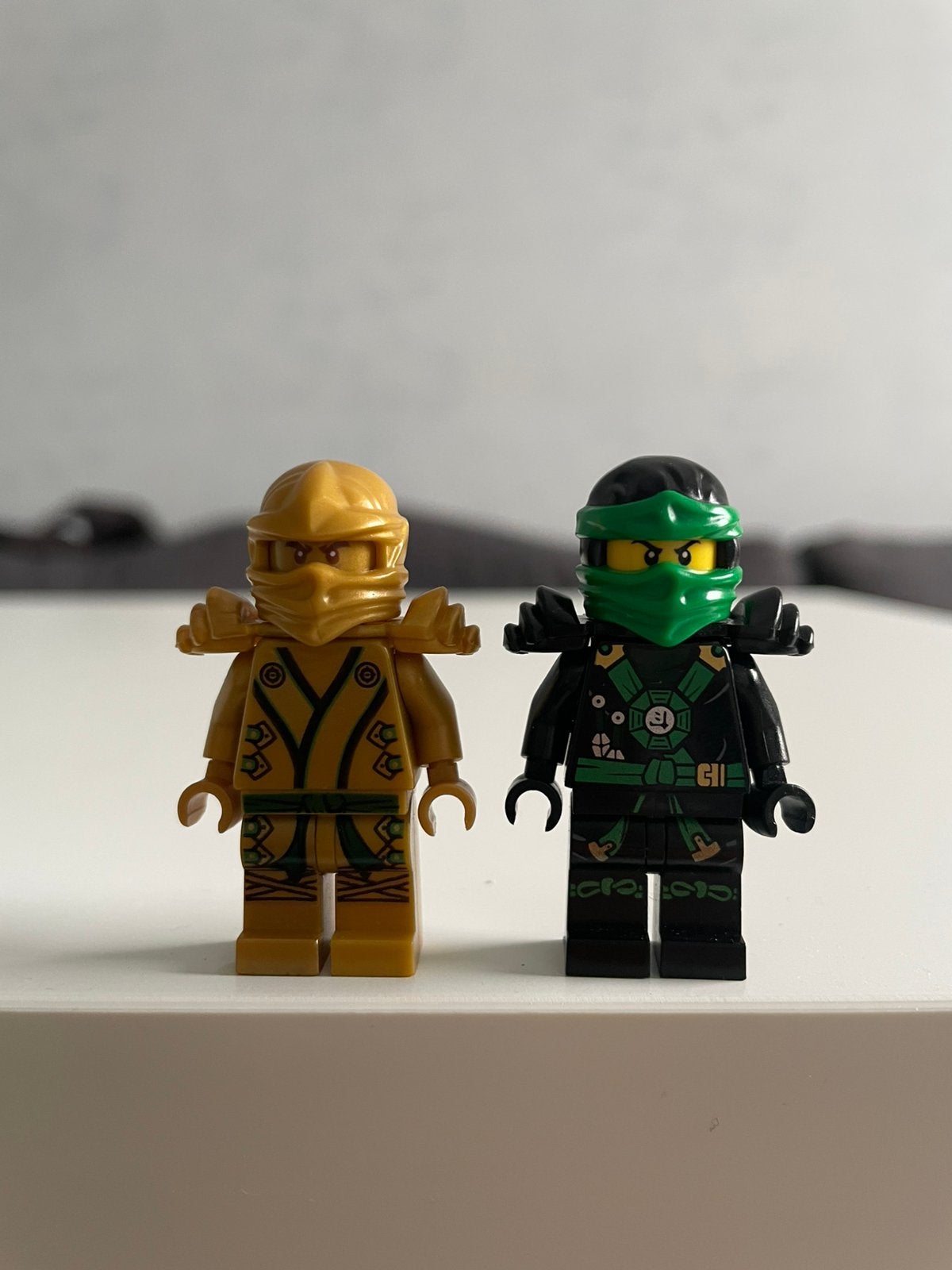 Lego Ninjago Lloyd Deepstone & Gouden Ninja, Lego, Ophalen of Verzenden, Zo goed als nieuw, Minifiguur