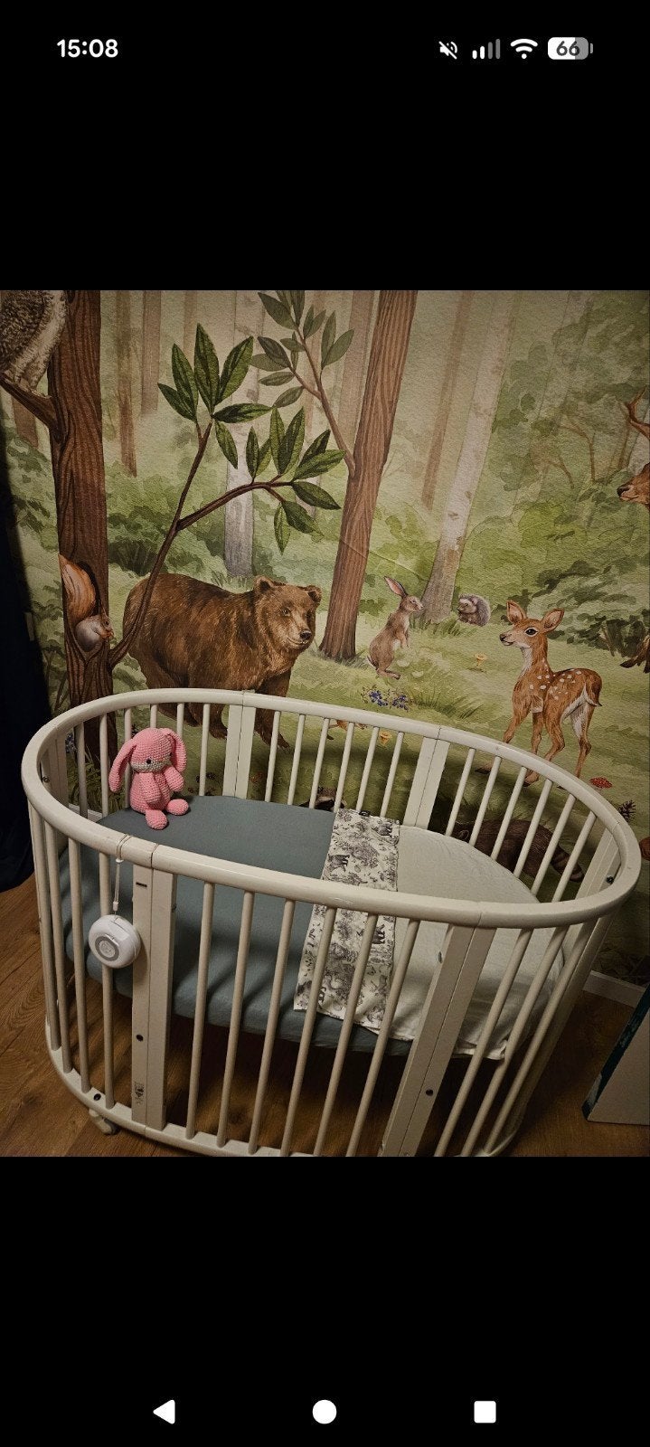 Stokke Sleepi V2 ledikant (excl. matras), goede staat, Ophalen, Gebruikt, Ledikant