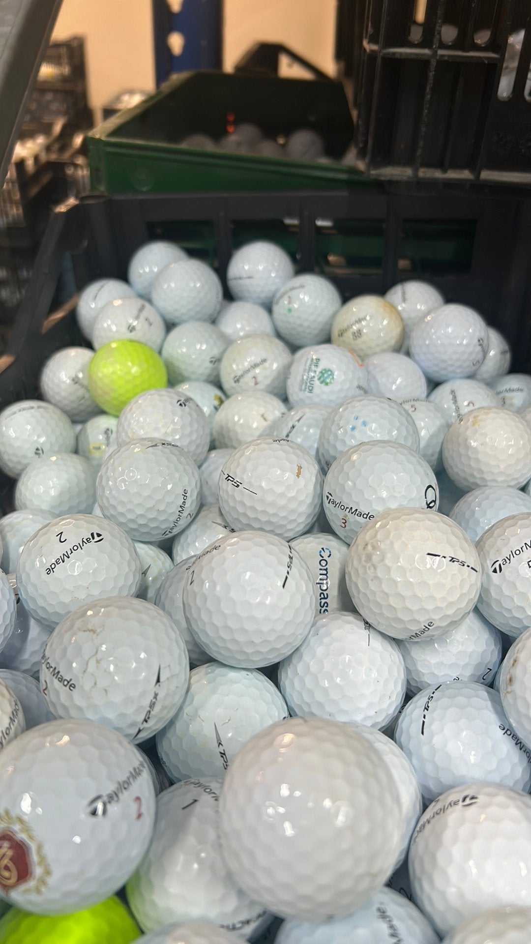 50 Stuks TaylorMade TP5/x Golfballen, Ophalen of Verzenden, Zo goed als nieuw, Bal(len)