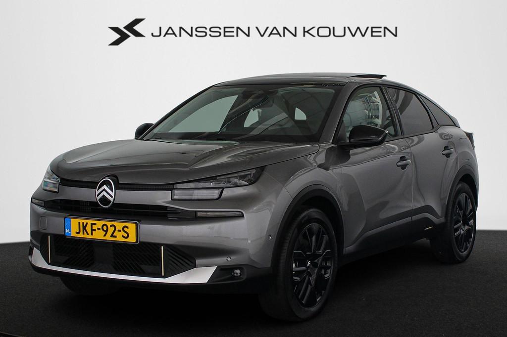 Citroen C4 1.2 Hybrid 145pk Max Panoramadak Stoel-Stuurverwa, Auto's, Citroën, 145 pk, Euro 6, 1199 cc, Leder en Stof