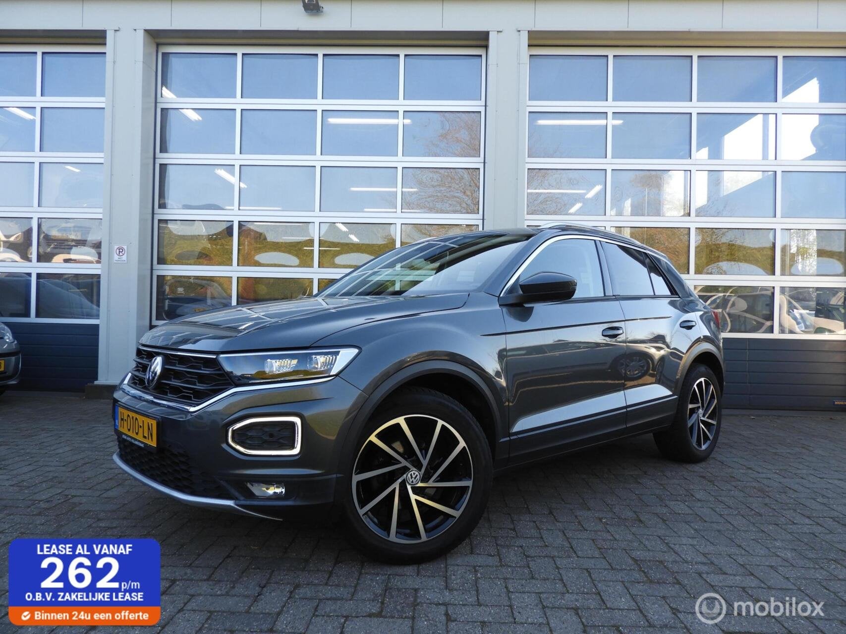 Volkswagen T-Roc 1.0 TSI Sport , Xenon , Leder, Auto's, Voorwielaandrijving, Gebruikt, Euro 6, 116 pk