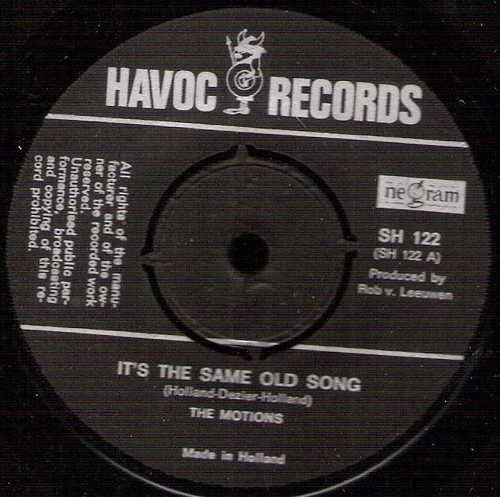 Motions-Same Old Song-Someday Child-1966 NEDERBEAT, Ophalen, Gebruikt, Pop