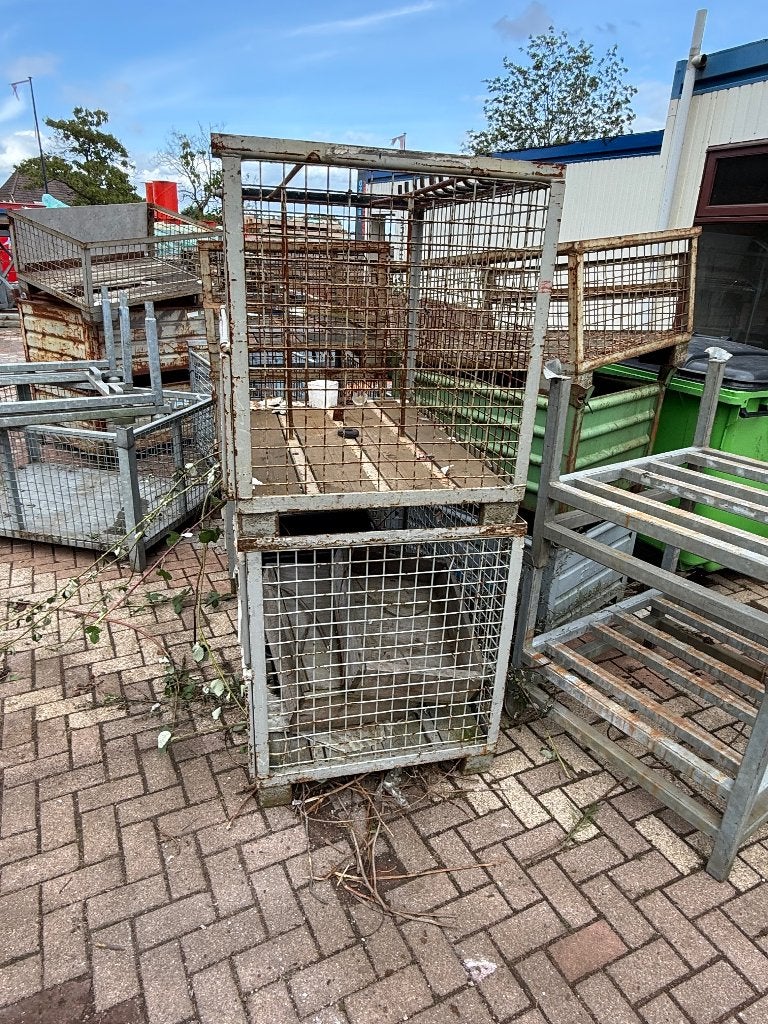 Gitterbox, stalen kratten , bakken , frames, Gebruikt, 100 cm of meer, 60 cm of meer, Ophalen of Verzenden