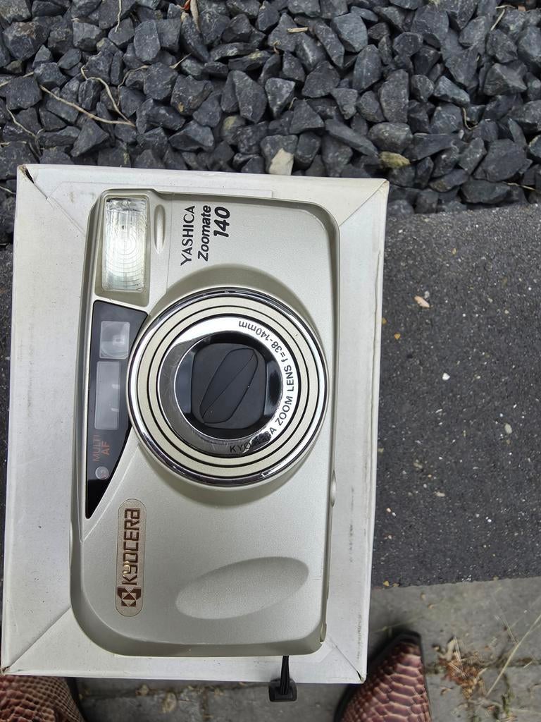 Vintage Camera Collectie: Yashica, Agfa en Projector, Ophalen of Verzenden, Gebruikt, Compact, Overige Merken