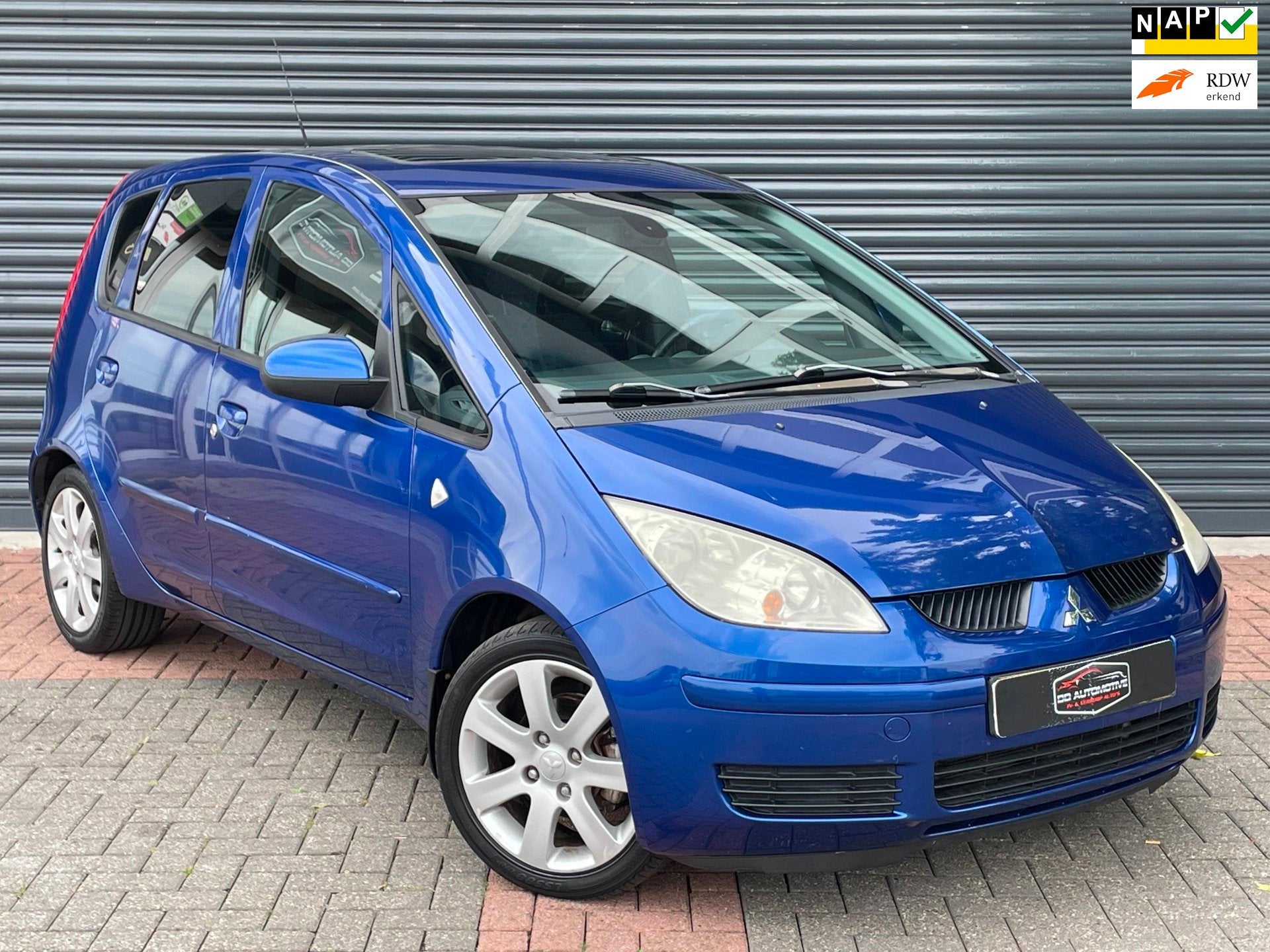 Mitsubishi Colt 1.5 d'Azur Parkeersensor | Panoramadak | Ele, Voorwielaandrijving, 970 kg, Stof, 4 cilinders