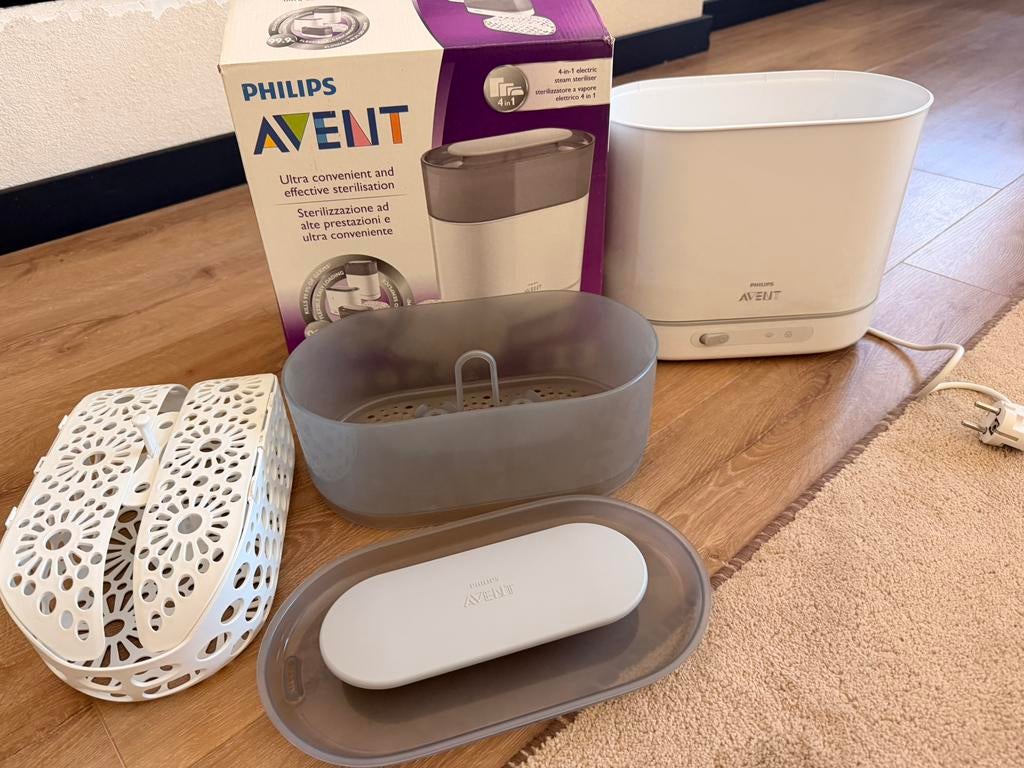 Philips Avent Sterilisator Elektrisch 4 in 1, Ophalen of Verzenden, Zo goed als nieuw, Sterilisator